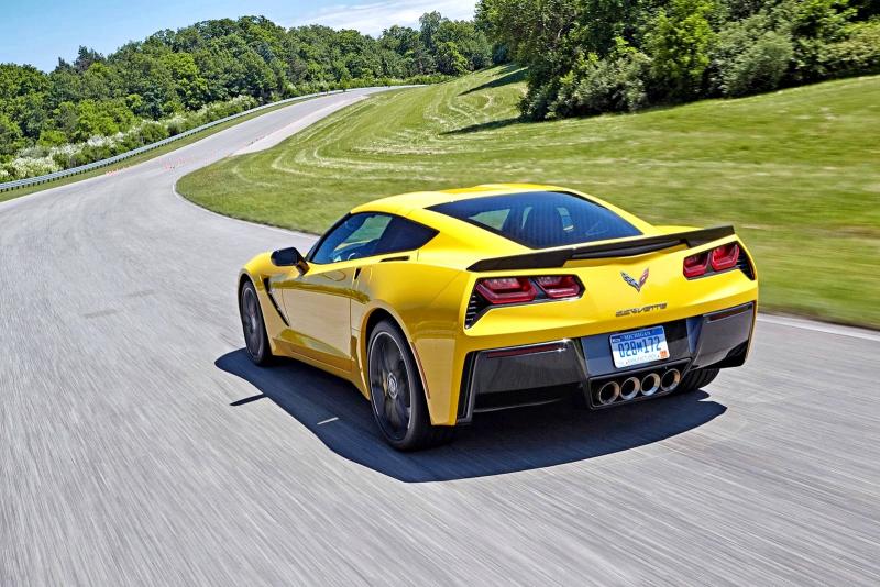 Corvette Stingray görüntüsü