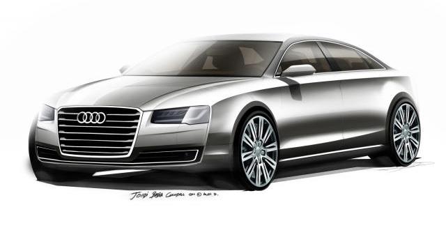 Audi A8 Makyajlandı: LED ve Matrix Far Teknolojisiyle Yenilendi