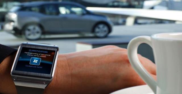 Galaxy Gear ile BMW i3’ü Kontrol Etmek Çok Kolay !