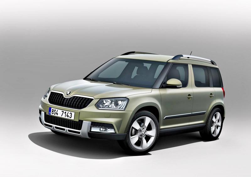 Yeni Skoda Yeti SUV görünüm
