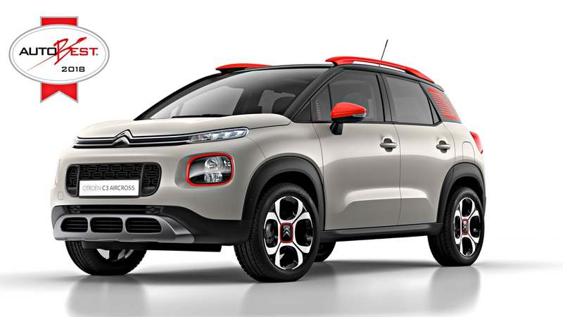 2018’in En İyi Otomobili Seçilen Citroën C3 Aircross AUTOBEST Ödülünü Aldı