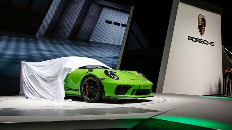 Porsche Yeni 911 GT3 RS’i Cenevre Fuarında Sergiledi