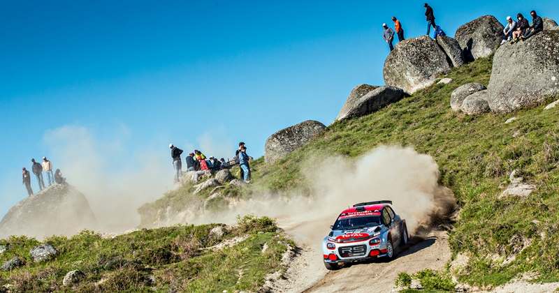 Citroën C3 R5 Portekiz Rallisini Podyumda Bitirdi
