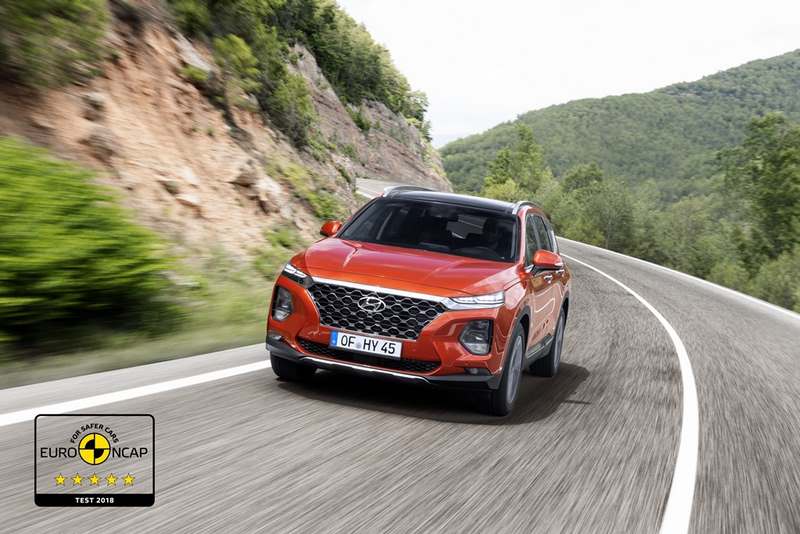Hyundai Yeni Santa Fe, Euro NCAP’ten Beş Yıldız Aldı