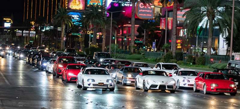 Dünyanın Dört Bir Yanından Gelen Toyota Supra Fanları Vegas’ta Toplandı