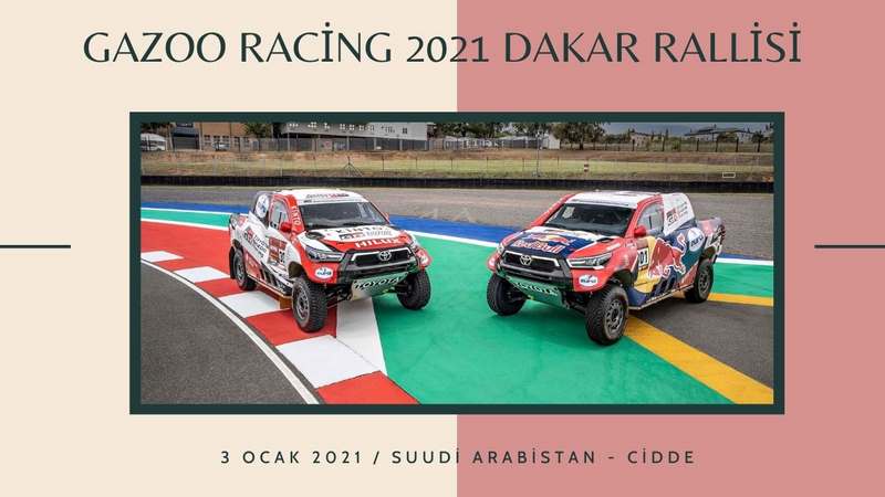TOYOTA GAZOO Racing, 2021 Dakar Rallisi’nde 4 Yeni Hilux İle Yarışacak