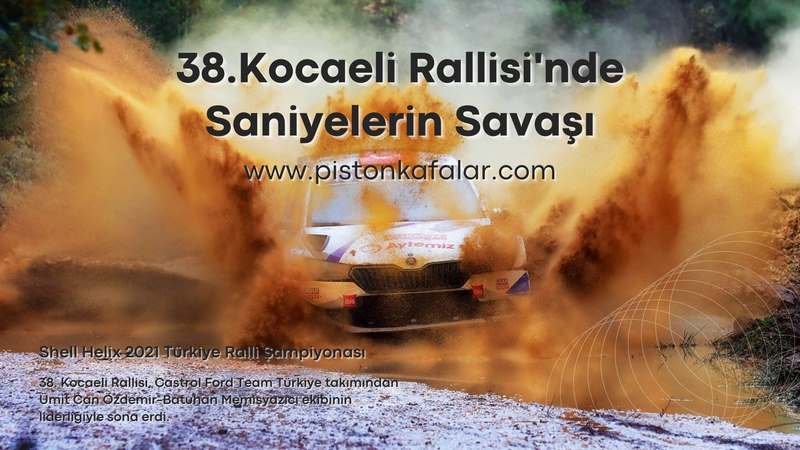 38.Kocaeli Rallisi’nde Saniyelerin Savaşı