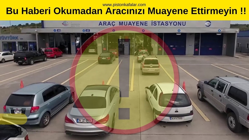 TÜVTÜRK Uyarıyor !!