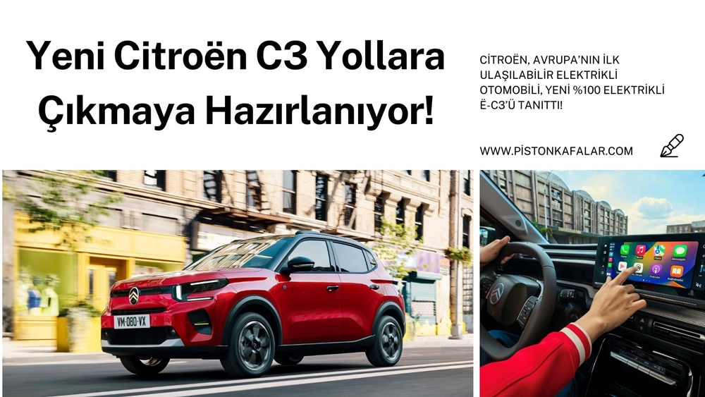 Yeni Citroën C3 Yollara Çıkmaya Hazırlanıyor!