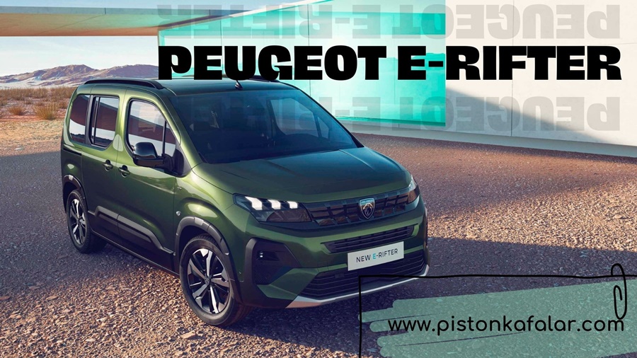 Peugeot’dan Elektrikli E-Rifter Atağı !!