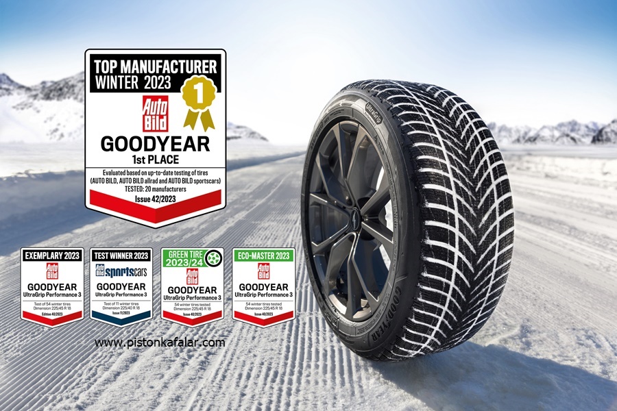 Goodyear Yılın Kış Lastiği Üreticisi Seçildi