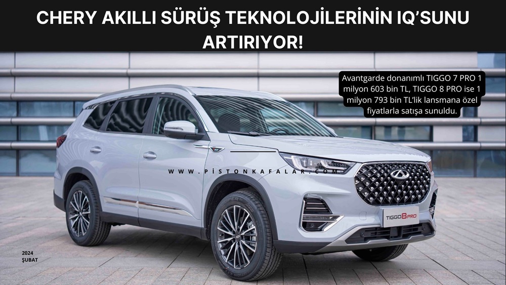 Chery Modellerine Yeni Donanım Seviyesi Eklendi
