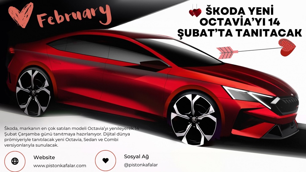 Škoda Yeni Octavia’yı 14 Şubat’ta Tanıtacak