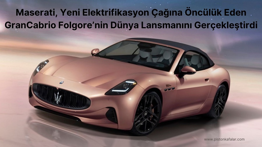 Maserati’den Elektrikli Model Lansmanı…