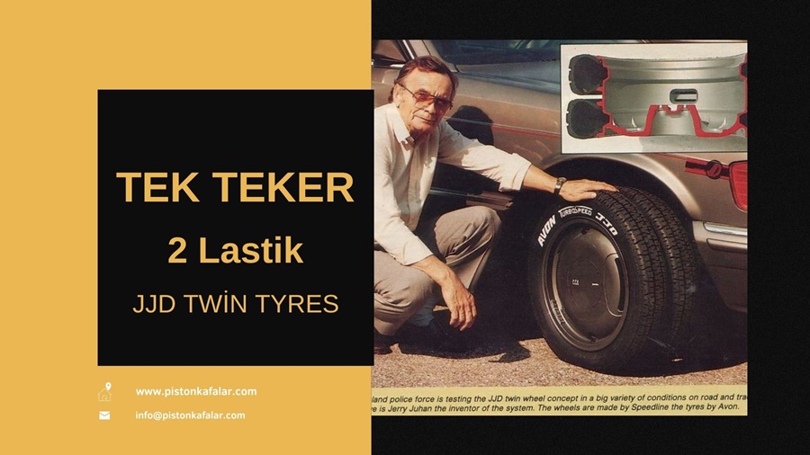 1980’li ve 90’lı Yılların Nadir Otomotiv Eseri İkiz Lastikler