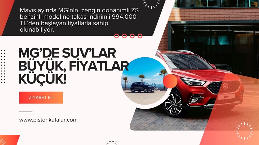 MG’de SUV’lar Büyük, Fiyatlar Küçük!