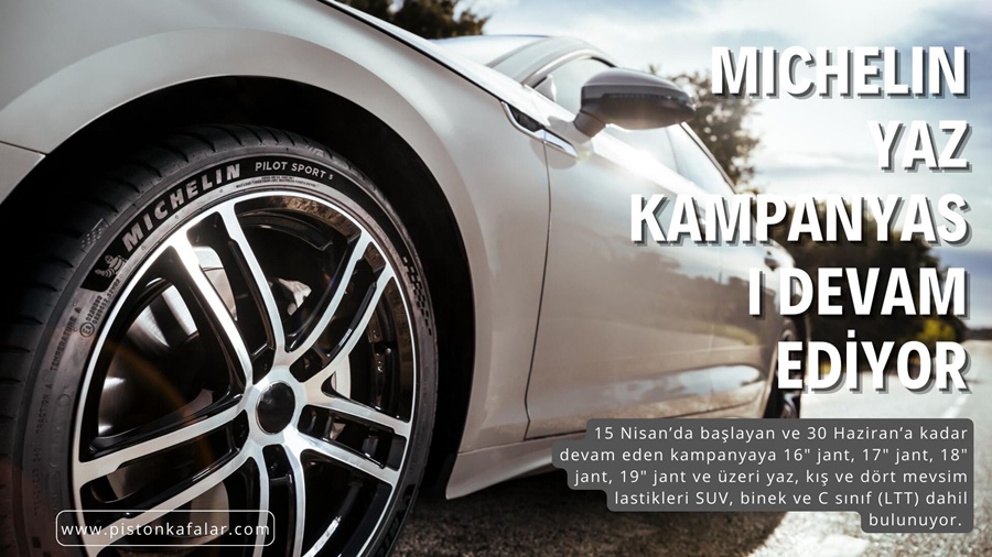 Michelin’den 4 Lastik Alana 2 Bin TL’na Varan İndirim