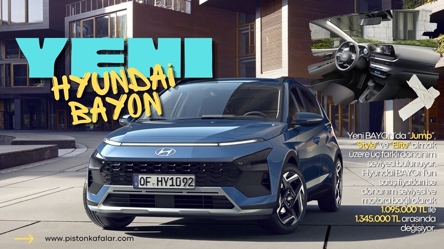 Makyajlı Hyundai BAYON Satışa Sunuldu