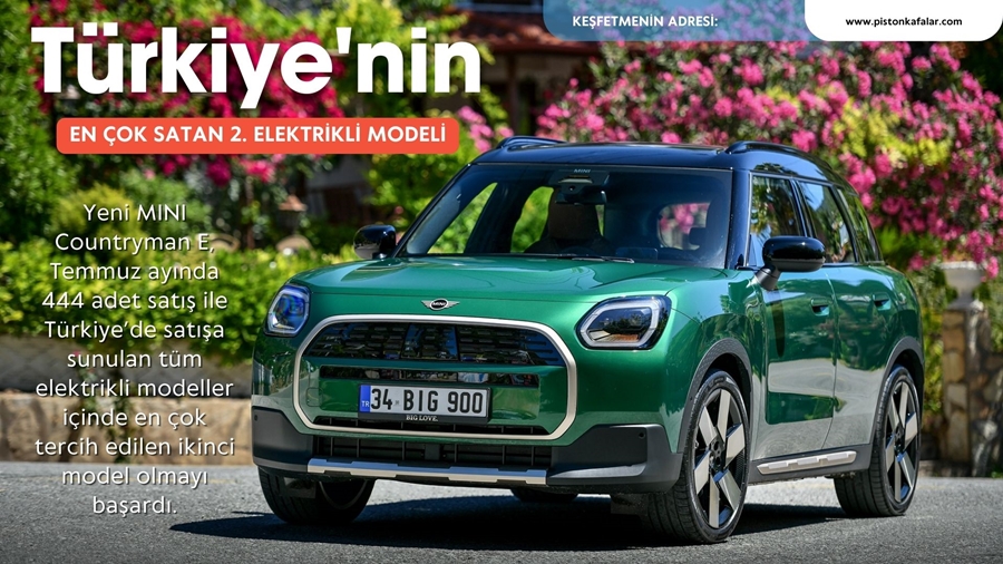 MINI Countryman E, En Çok Satan 2. Elektrikli Araç Oldu