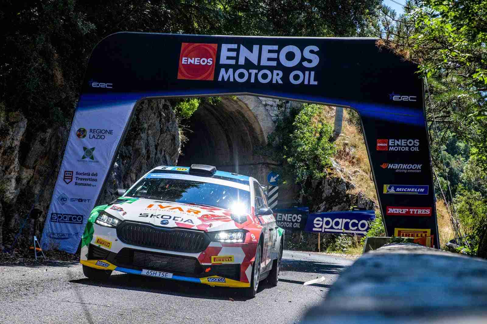 ERC Rally di Roma Capitale’de Zafer Basso’nun!
