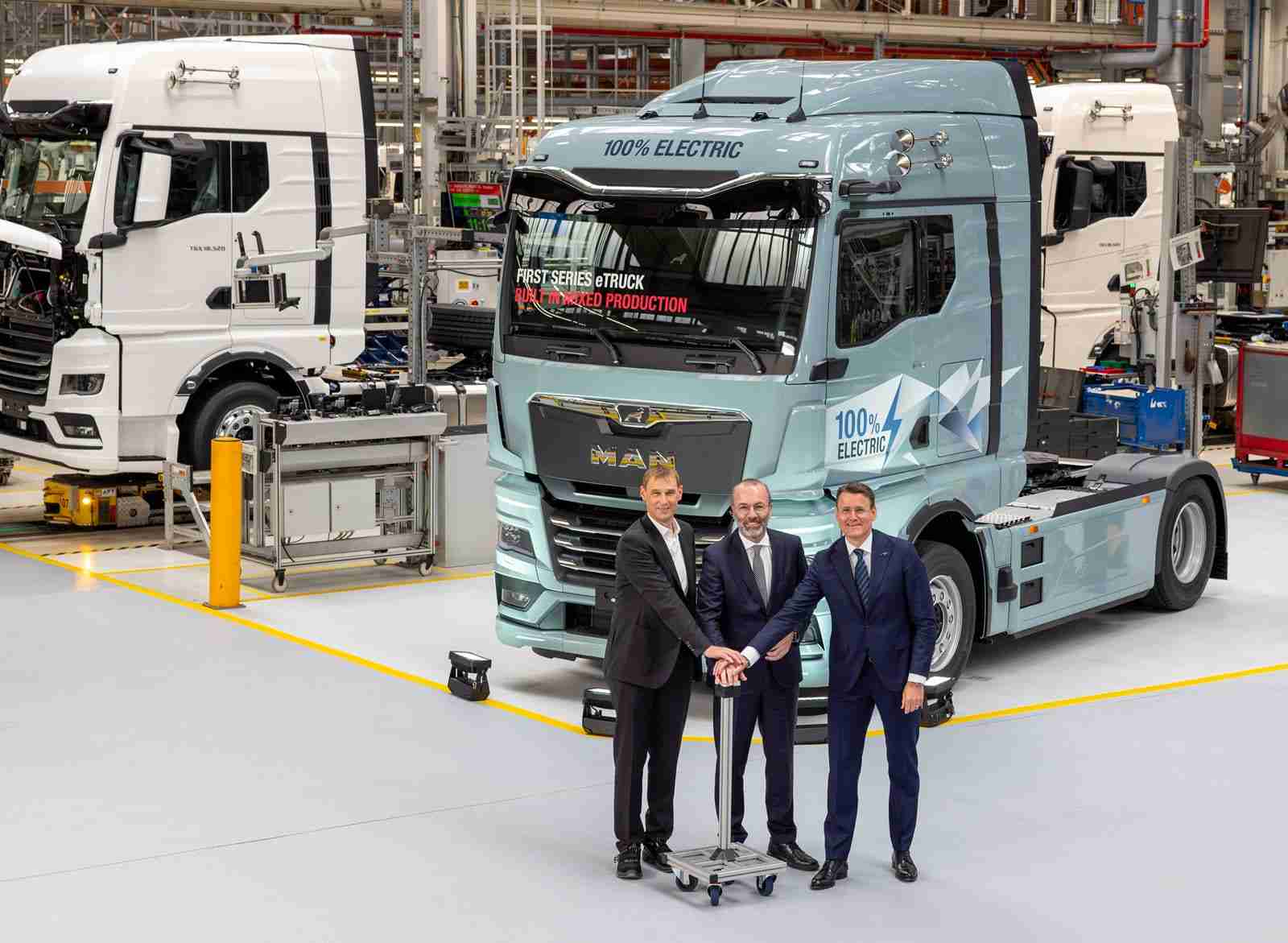 MAN, Elektrikli Kamyonların Seri Üretimine Başladı: 740 km Menzil ve Sıfır Emisyon Hedefi