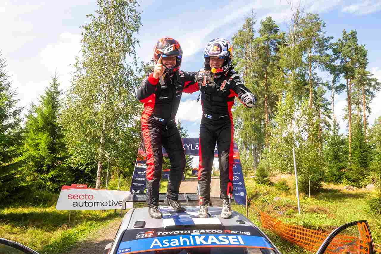 Rovanperä, Tarihi Secto Finlandiya Rallisi Zaferiyle Toyota’ya 1-2-3-4-5 Getirdi!