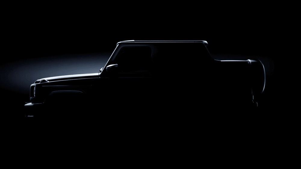 Mercedes G-Class Cabriolet teaser görseli