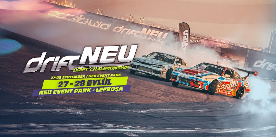 Kuzey Kıbrıs’ta Drift Fırtınası: NEU Şampiyonası 4. Ayak 27-28 Eylül’de Start Alıyor